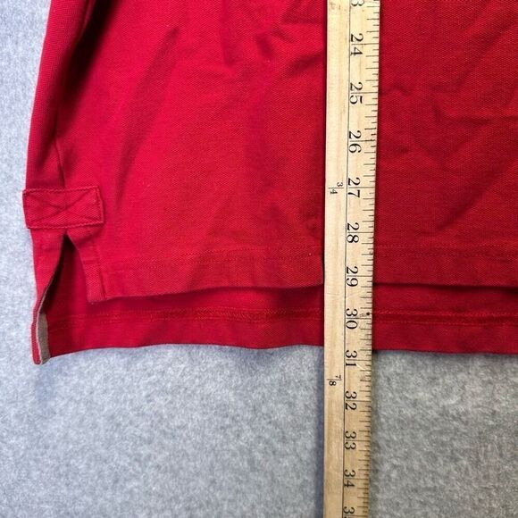 Duluth Trading Co Men’s Size 2XLPolo Shirt Red Heavyweight Relaxed Casual - Picture 4 of 6